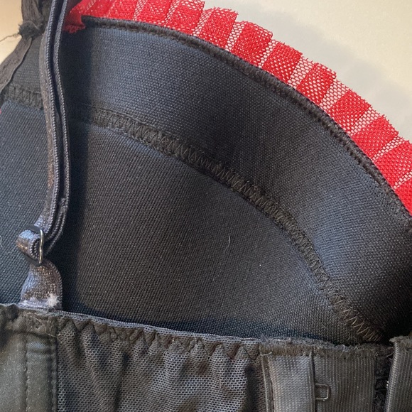 Red and Black Corset Teddy - Fredrick’s of Hollywood - Picture 8 of 15